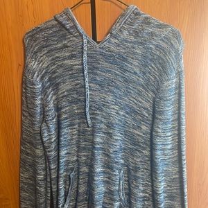 Aeropostale Light Hoodie Blue Size S
